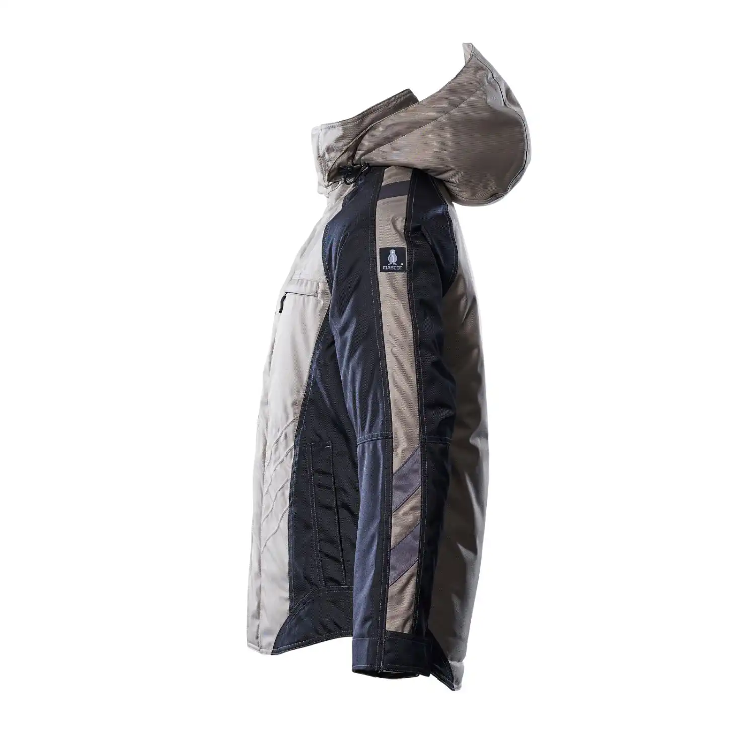 Pilotjacke "FRANKFURT" Unique mehrfarbig in khaki/Schwarz, XXL - Thumbnail 3