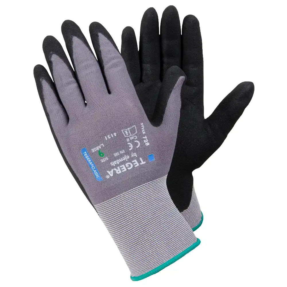 Nylon-Synthetikhandschuhe 728 in 9 (L) - Thumbnail 1