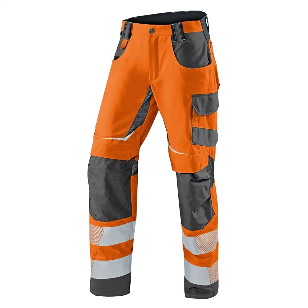 Warnschutz Sommerhose "REFLECTIQ" in warnorange/anthrazit, 54 - Bild 1