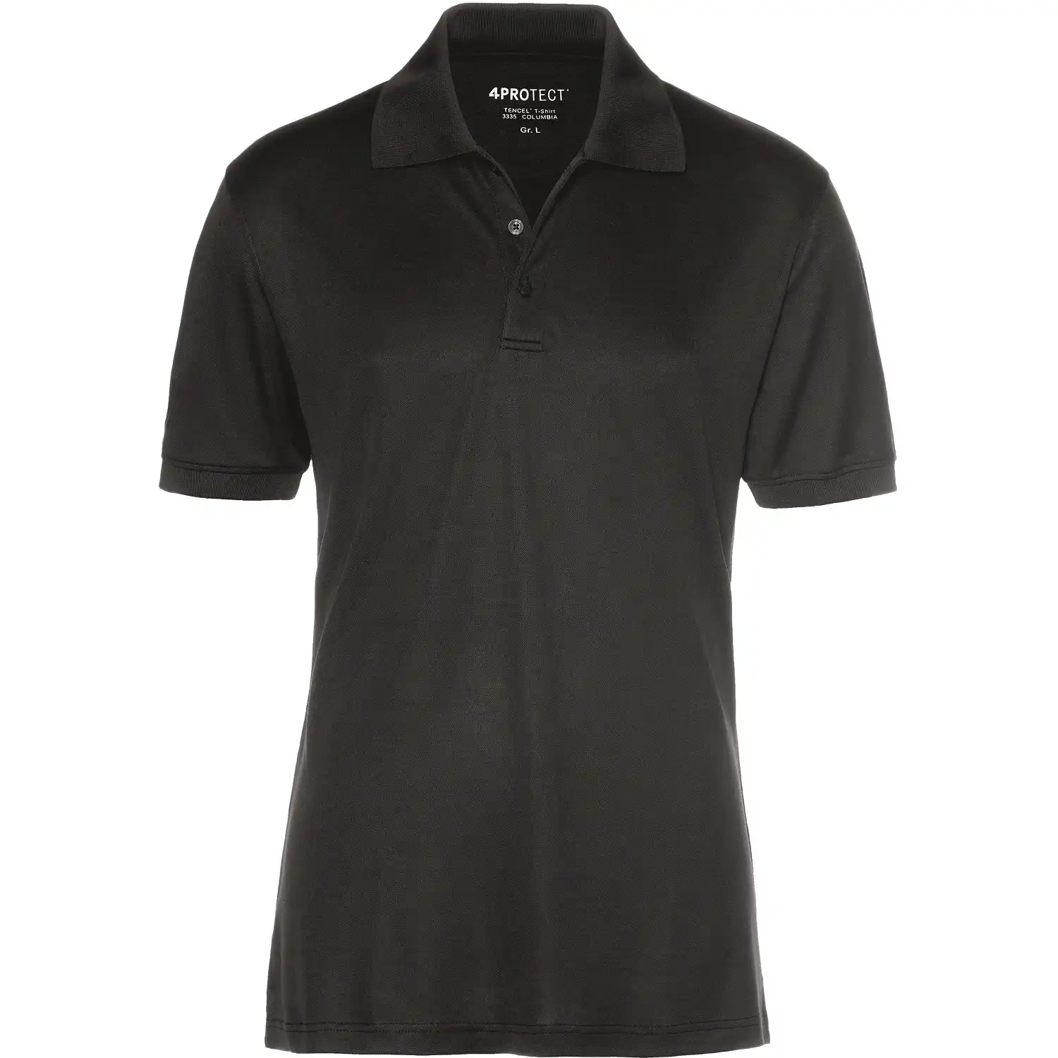 Polo-Shirt mit UV-Schutz "MADISON"  in schwarz, L - Bild 1