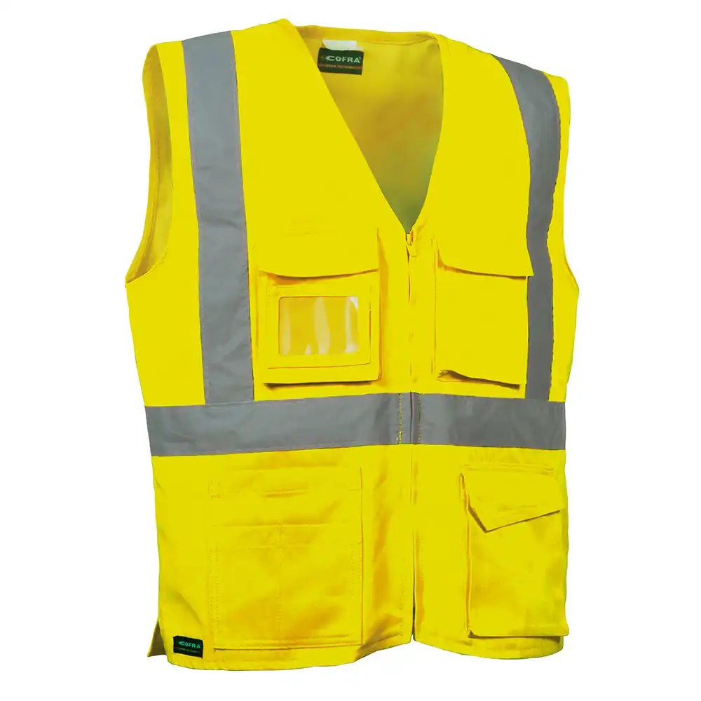 Warnschutzweste 245g/m² "SEKI" High Visibility  in gelb, XXL - Bild 1