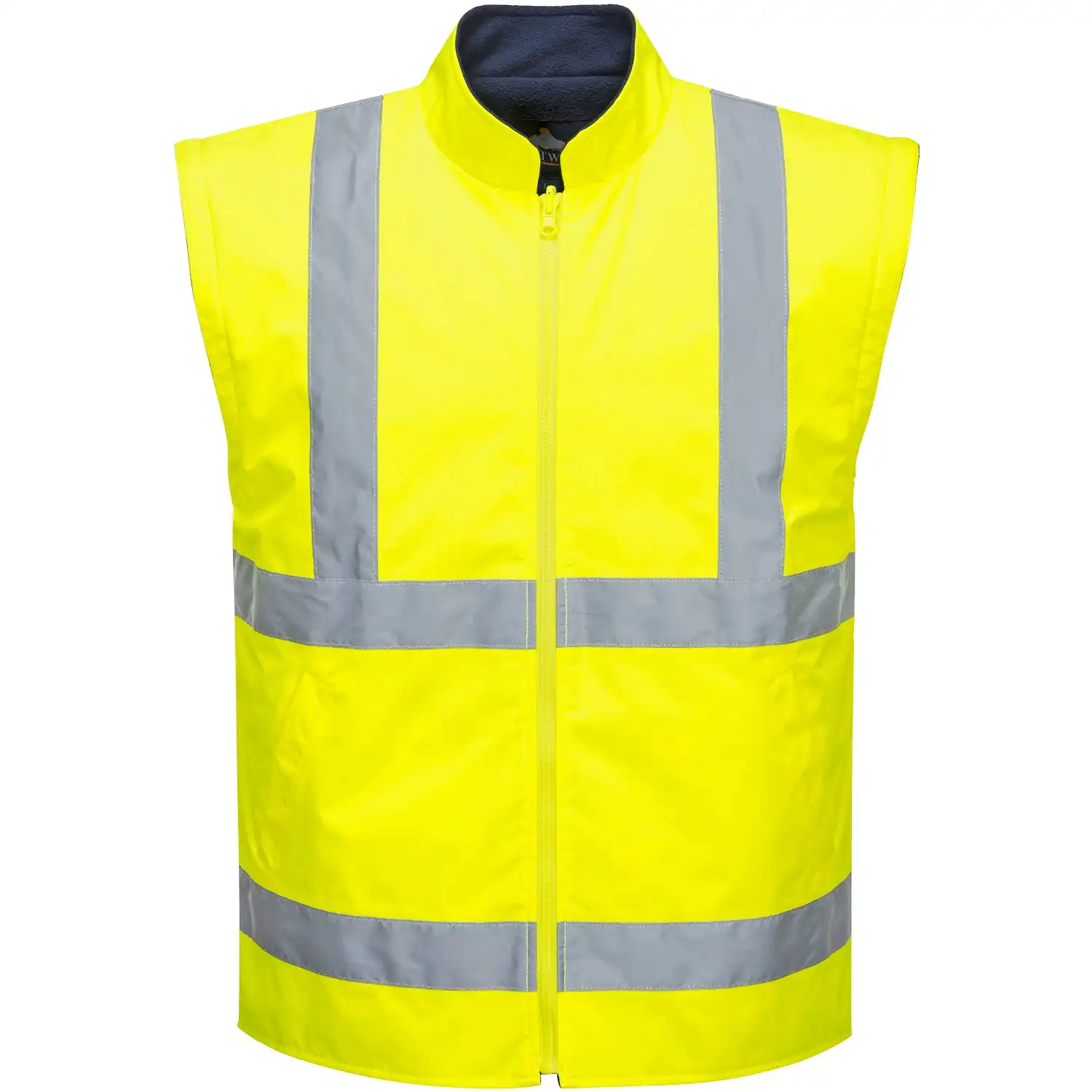 Warnschutz Winterjacke 5in1 "S765" Essential in gelb, L - Thumbnail 4