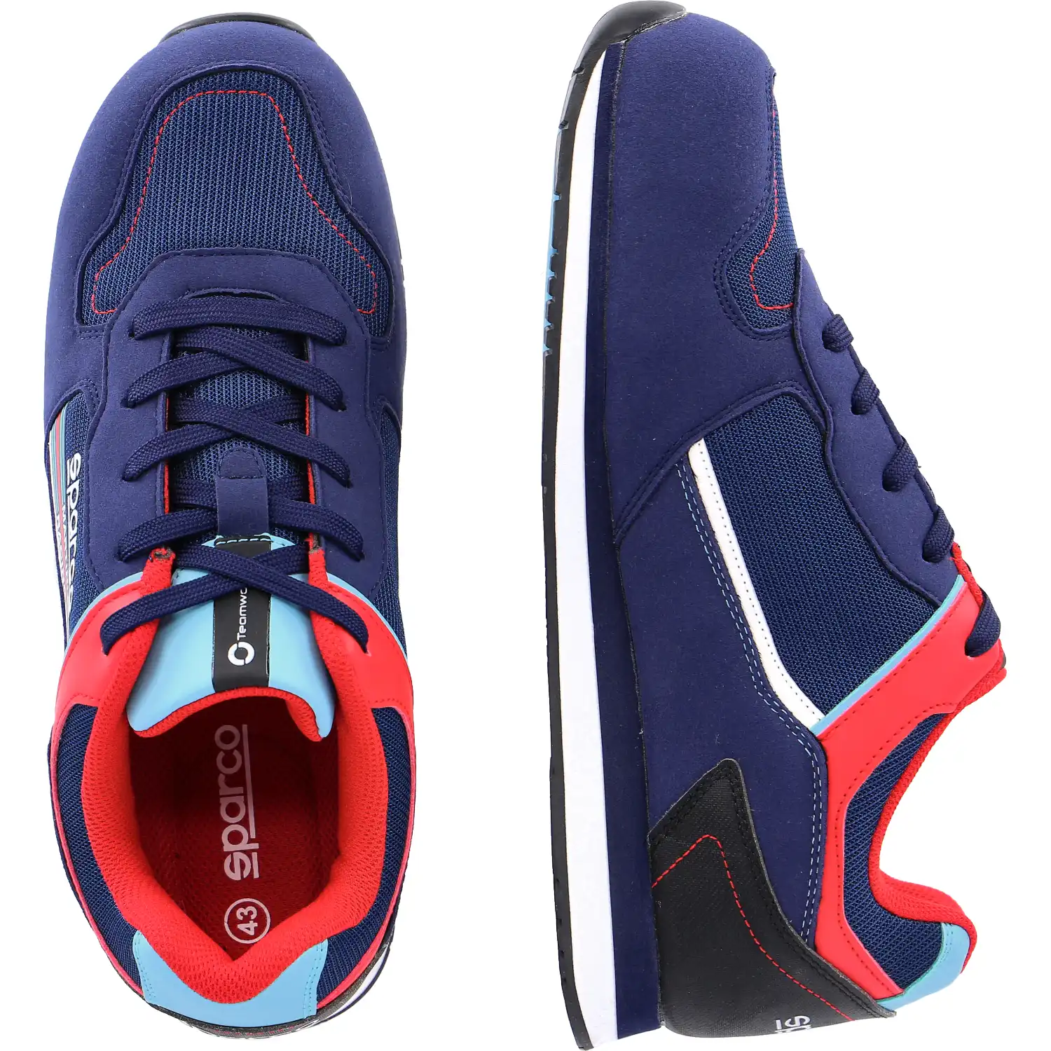 Sicherheitshalbschuh S1P "GYMKHANA MARTINI" blue/red in 41 - Thumbnail 1