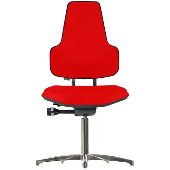 Arbeitsstuhl "WS 8210" Werkstar farbig in signalrot - Bild 1