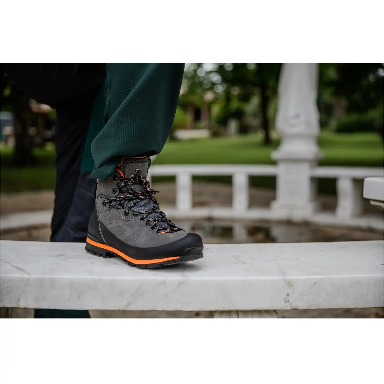 Kletterstiefel "RAMBLE GTX grey-orange" in UK 6 - Thumbnail 3
