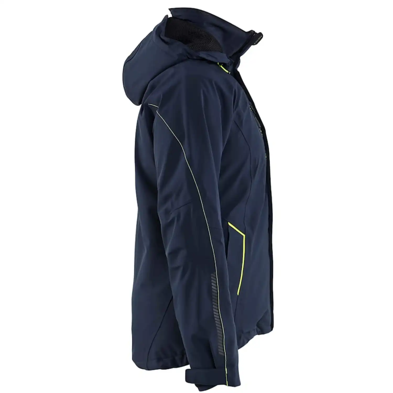 Damen Stretch Winterjacke "4408" in Dunkelmarine/Schwarz, 3XL - Thumbnail 5