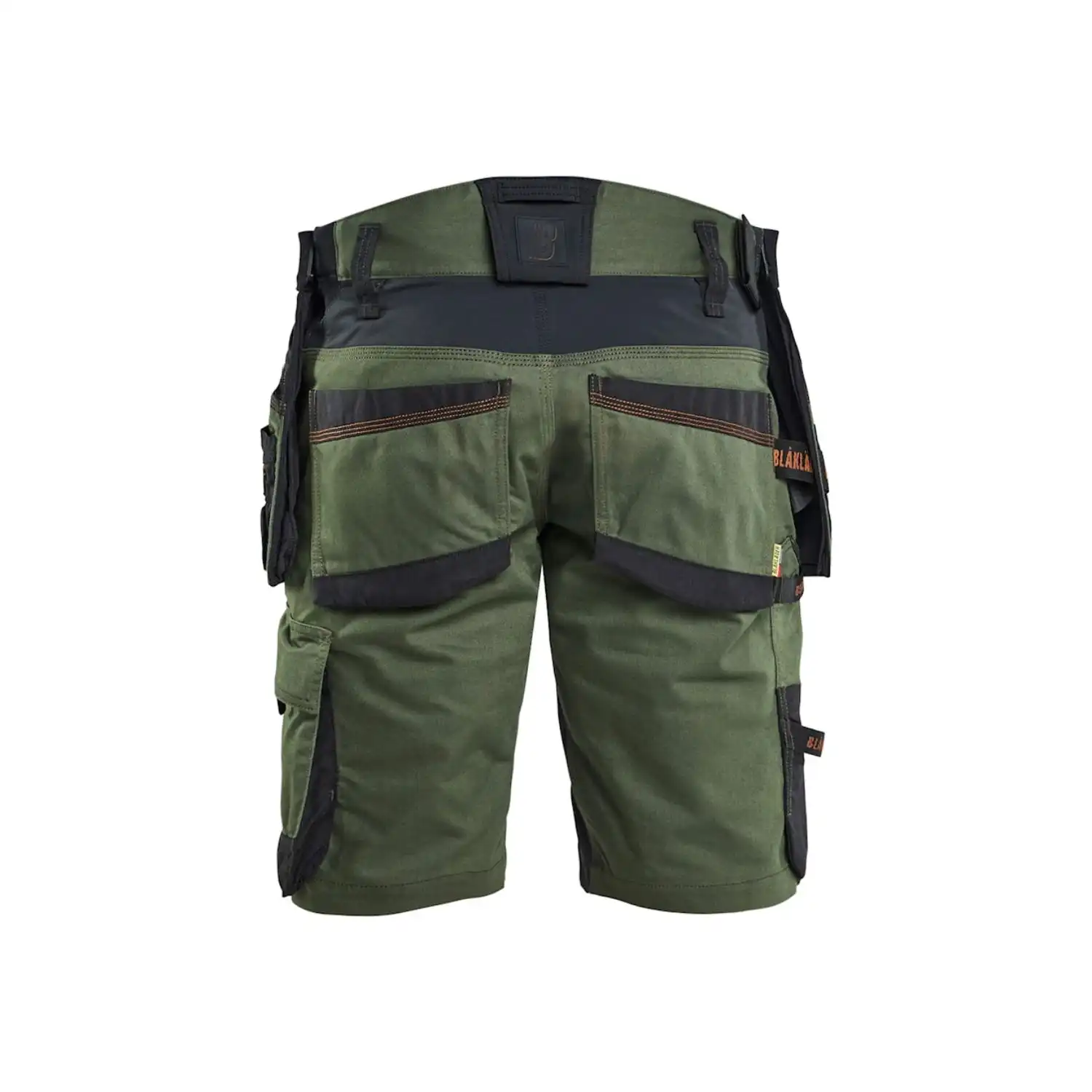 Stretch Shorts "STRIKER" in C46, waldgrün/rost - Thumbnail 2