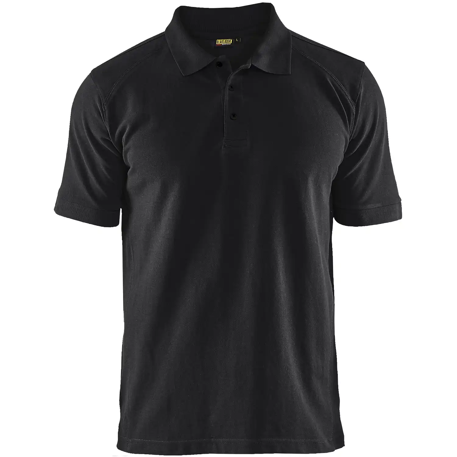 Polo-Shirt "3324" in schwarz, L - Bild 1