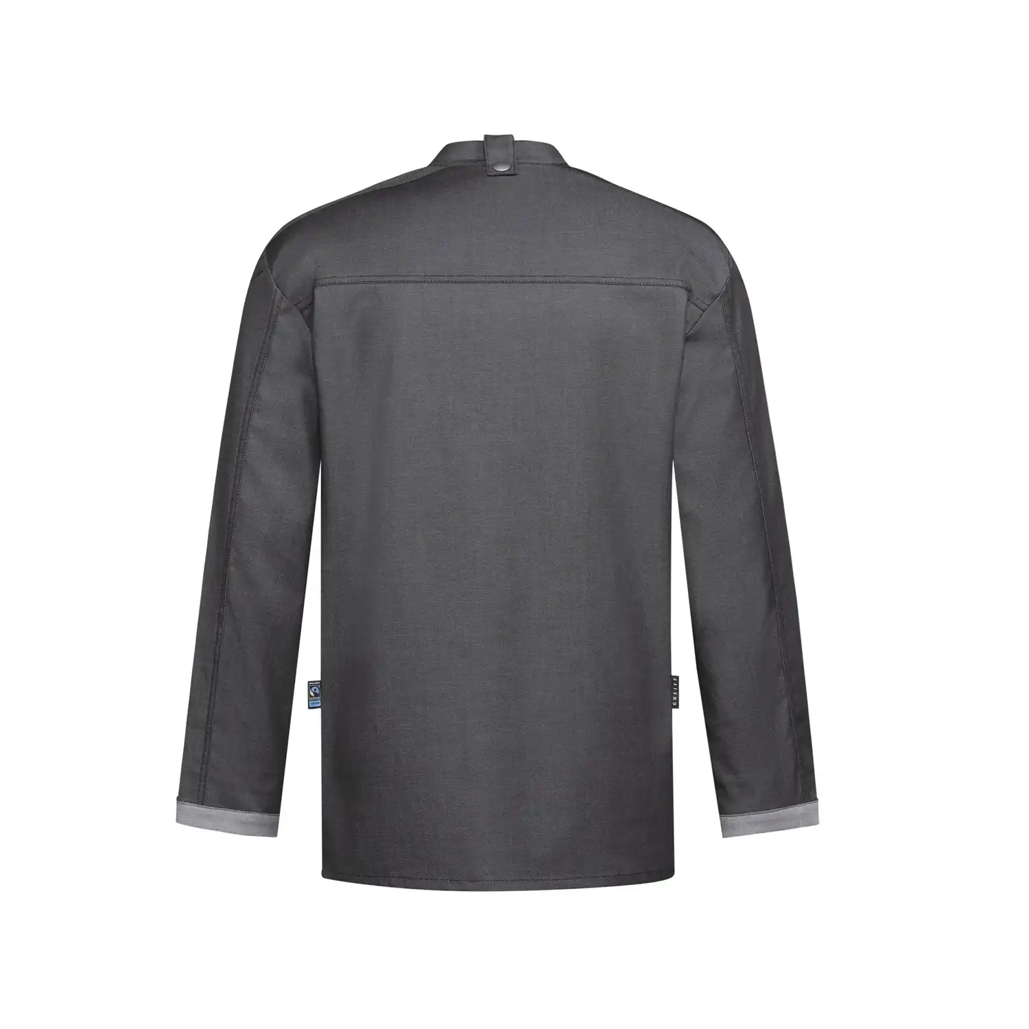Herren Kochjacke "55721" in anthrazit, L - Thumbnail 2