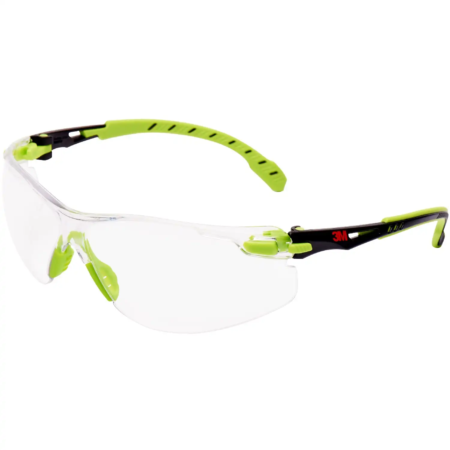 Schutzbrille Solus™ 1000, klar, K&N, UV, SGAF, Farbe Limette - Bild 1