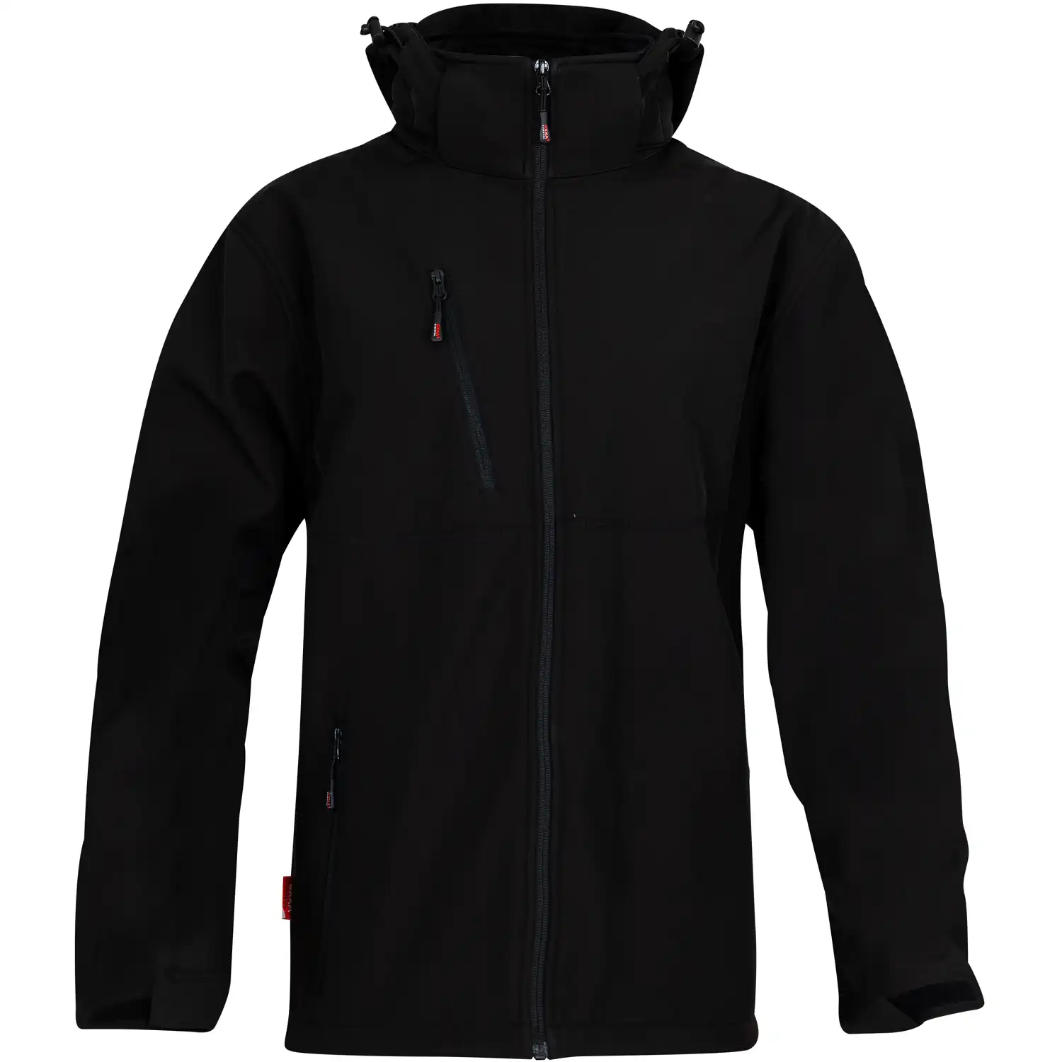 Softshelljacke ENRIQUE 6100 Essential schwarz in XL - Bild 1