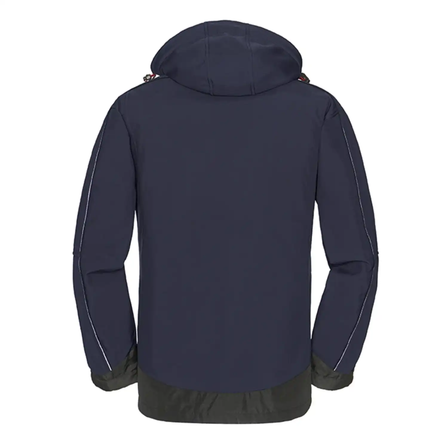 Workwear Softshell-Jacke "Montana" in marine/schwarz, L - Thumbnail 2