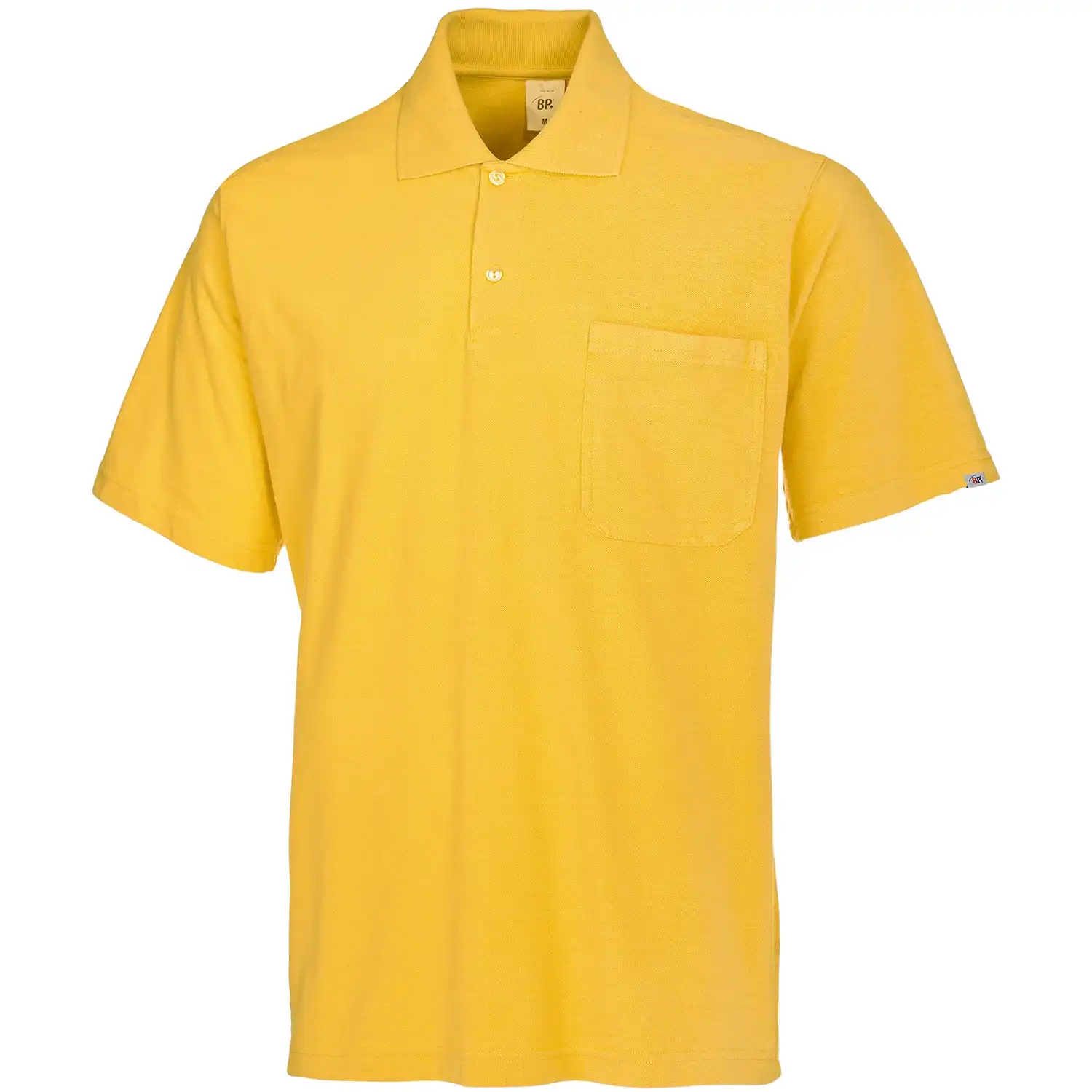 Poloshirt Unisex "1612" in gelb, L - Bild 1