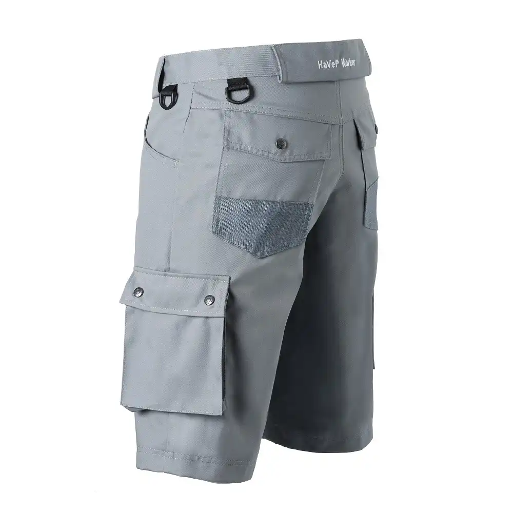 Arbeitsshorts "8656" basic in grau, 48 - Thumbnail 2