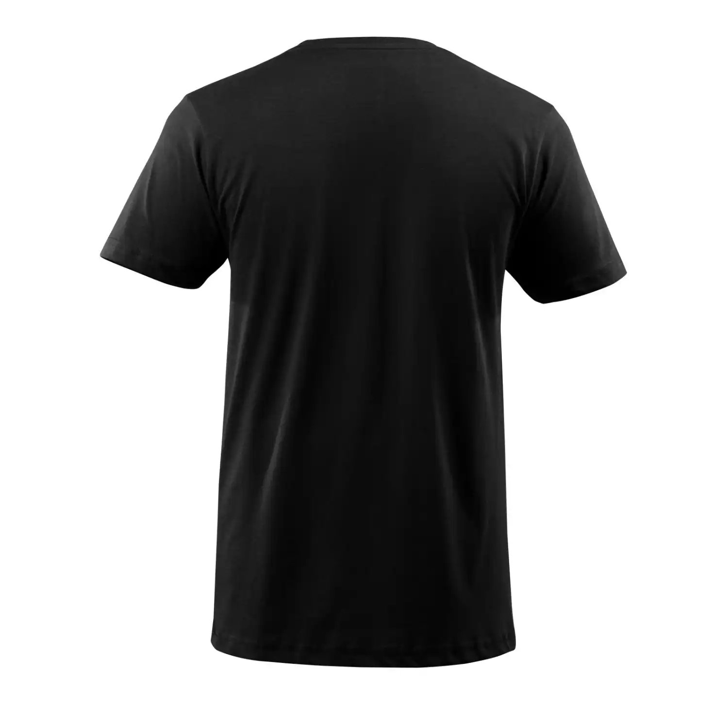 T-Shirt "CALAIS" Crossover in vollschwarz, XXL - Thumbnail 2