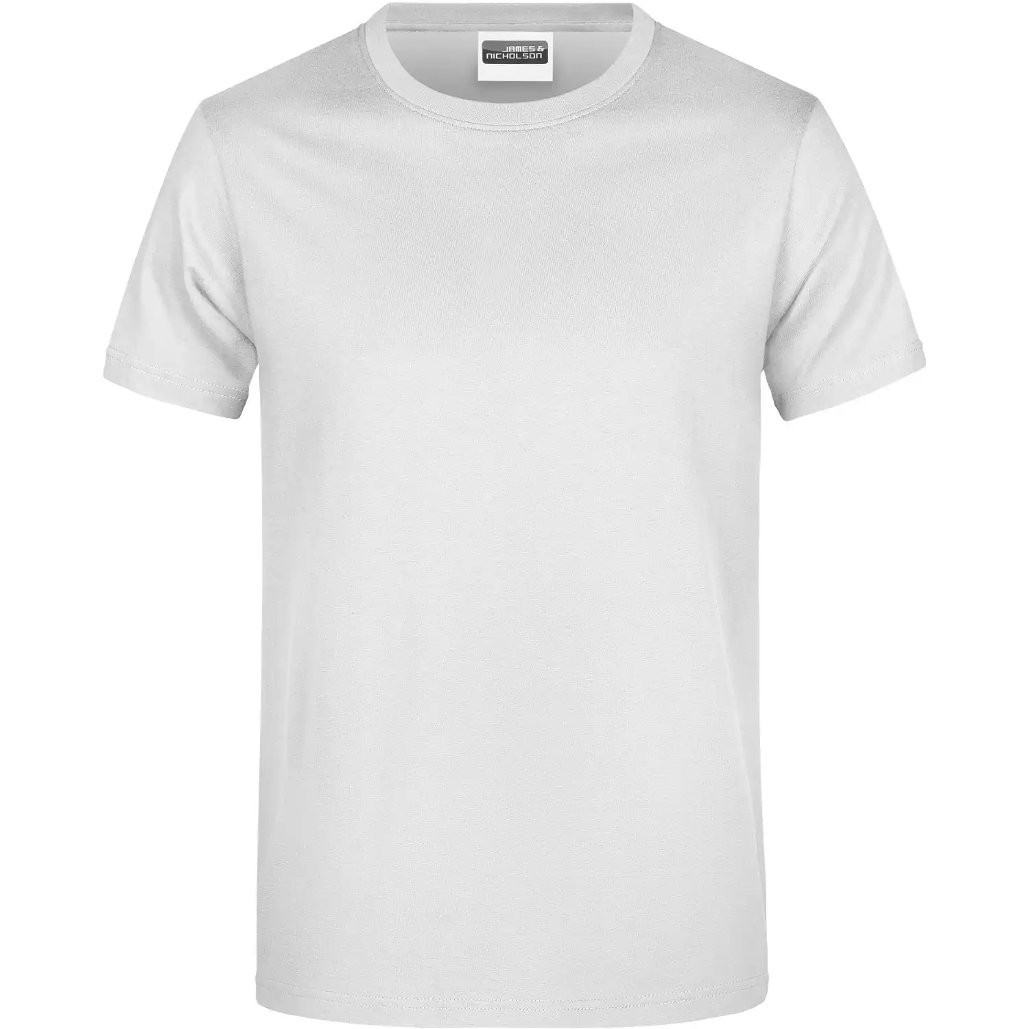 Promo Basic T-Shirt "JN790" 180g/m² in white, M - Bild 1