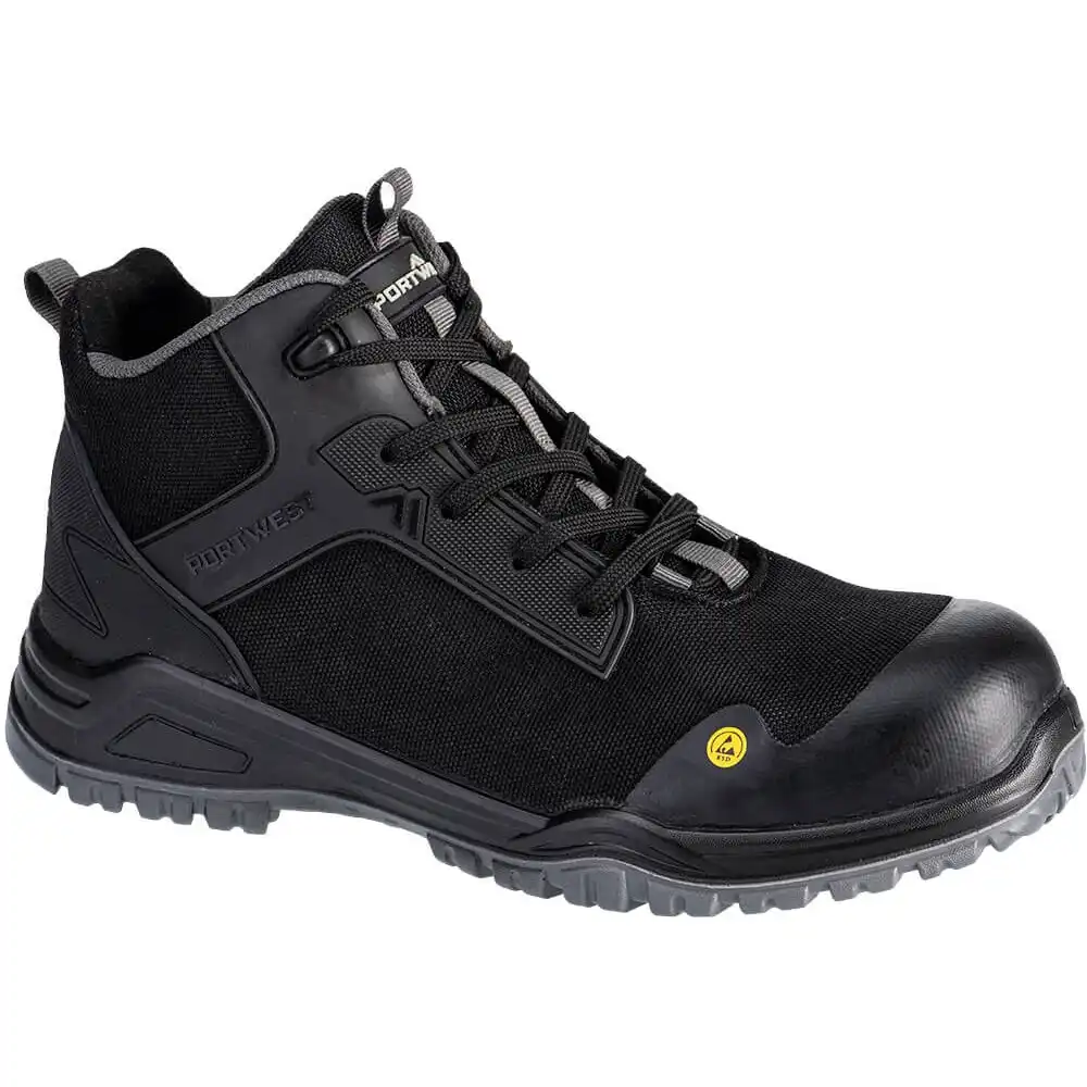 Sicherheitshochschuhe S3S "FE01" schwarz/grau in 47 - Bild 1