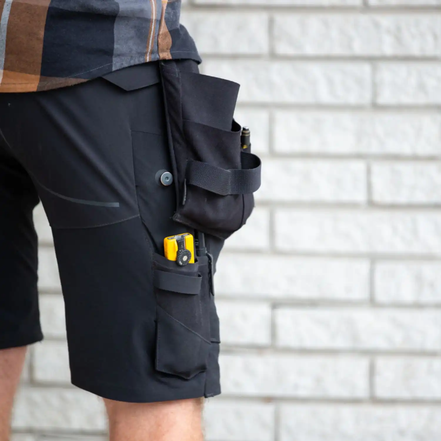 Stretch-Shorts "22149-605" Customized in schwarzblau, 24C50 - Thumbnail 5