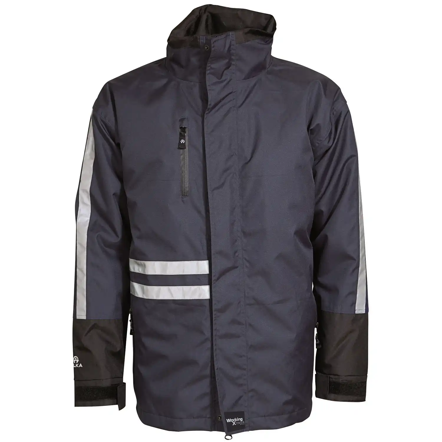Regenjacke "086103" Working Xtreme in navy/black, M - Bild 1