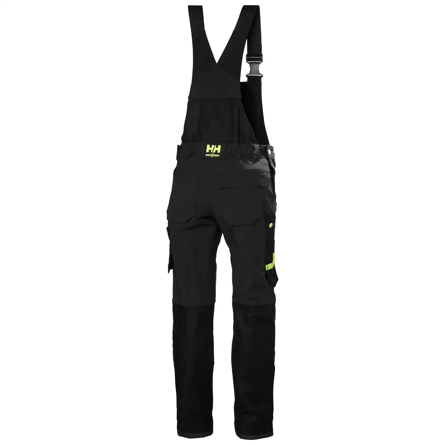 Stretch Latzhose "OXFORD 4X HH CONNECT™ BIB" in schwarz/dunkelgrau, C146 - Thumbnail 2
