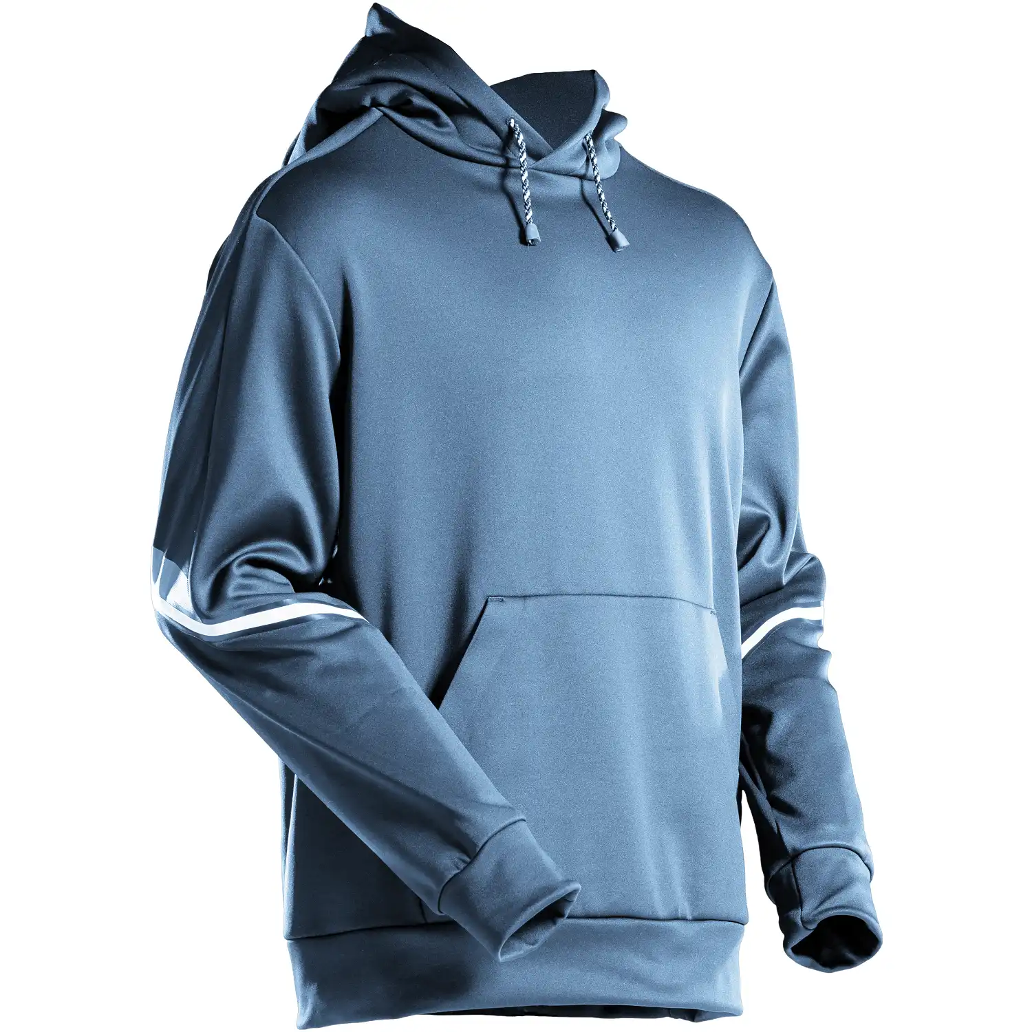 Kapuzen-Sweatshirt "22286-608" Customized in steinblau, XXL - Bild 1
