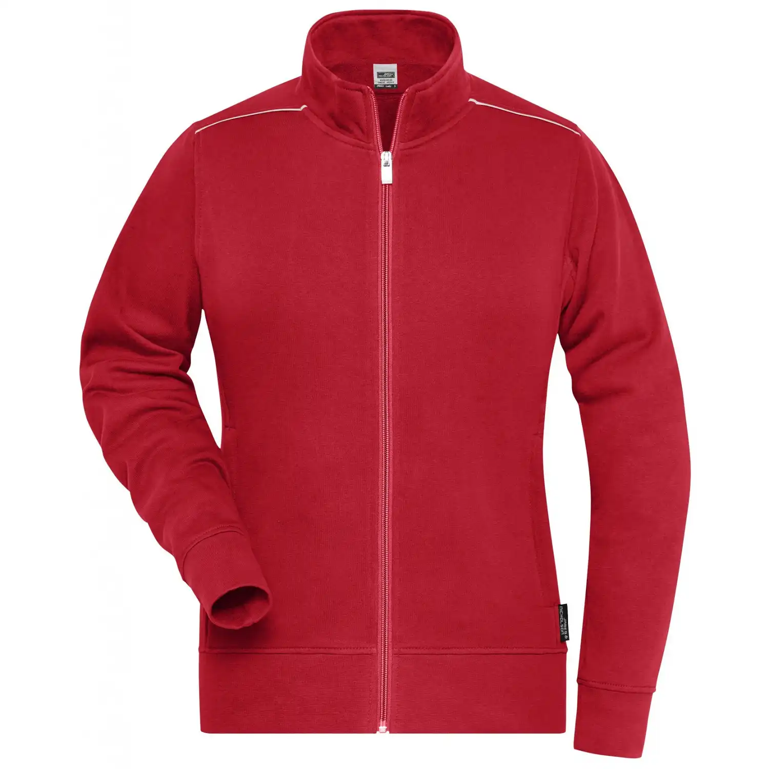 Damen Sweat-Jacke "JN893" in red, 3XL - Bild 1