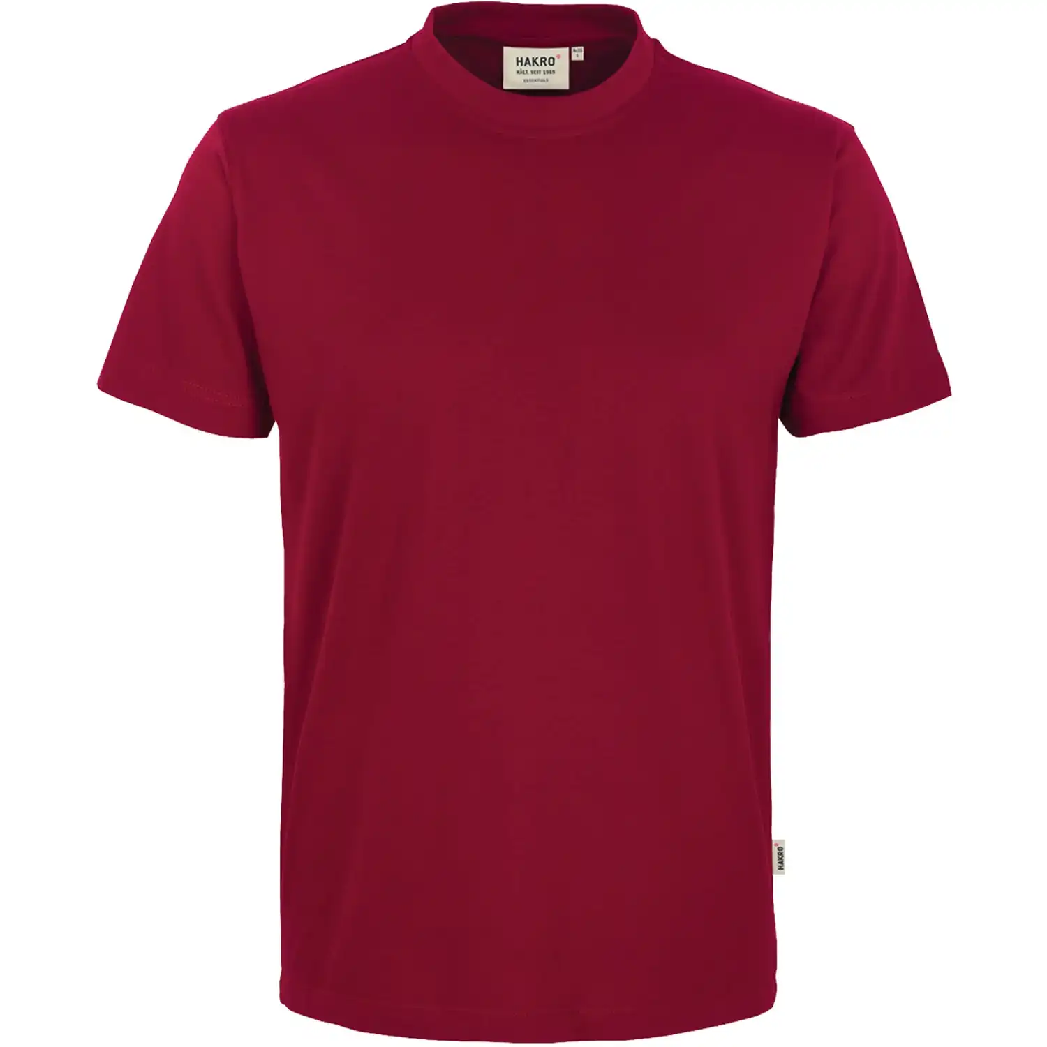 T-Shirt "Classic" 292 in weinrot, M - Bild 1