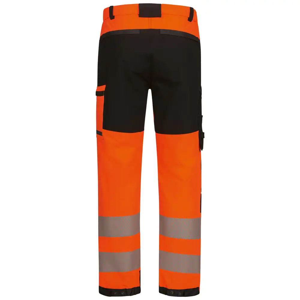 Warnschutz Stretch Bundhose Kl. 2  in orange/schwarz, 50 - Thumbnail 2