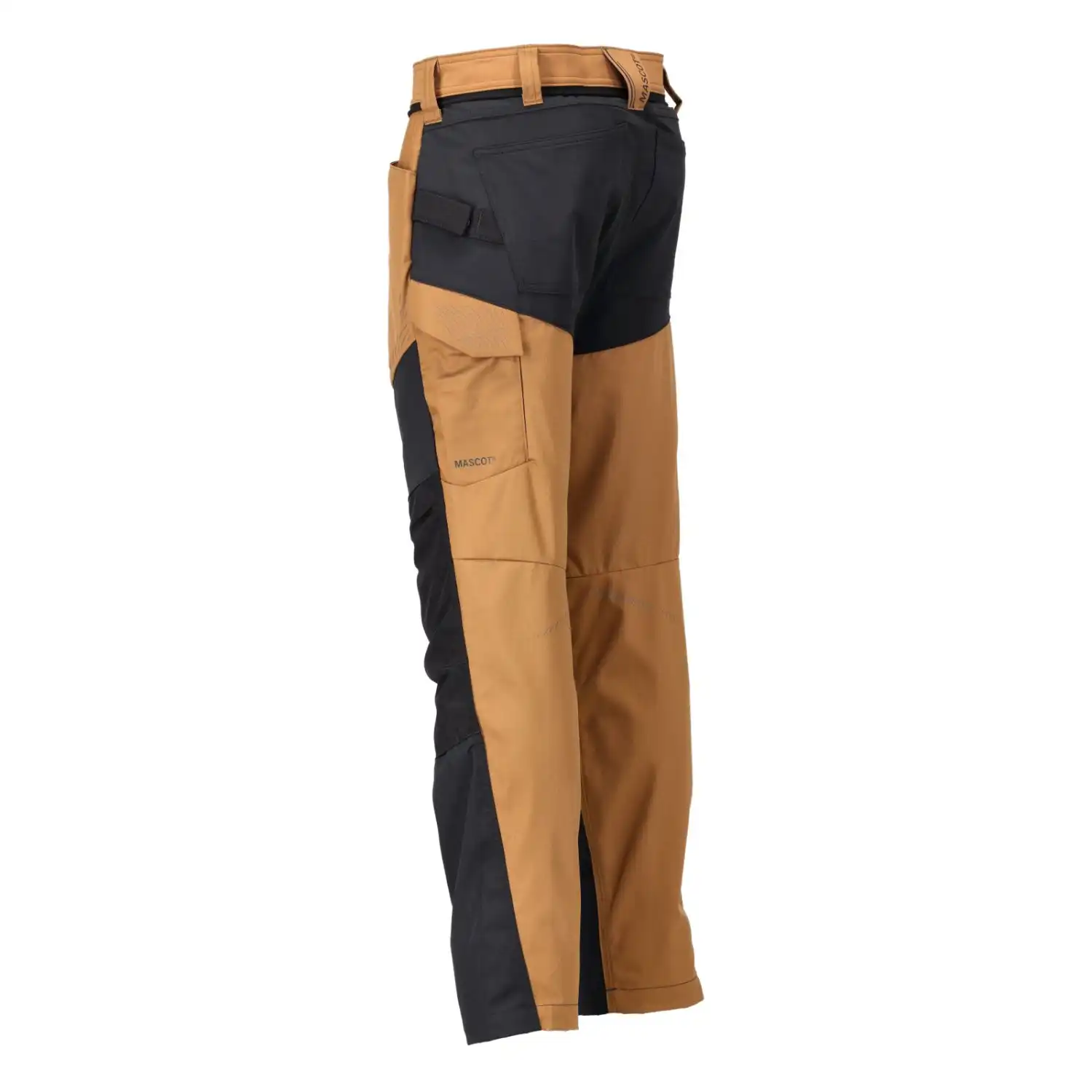 Bundhose leicht "22479-230" Customized in nussbraun/schwarz, 76C49 - Thumbnail 3