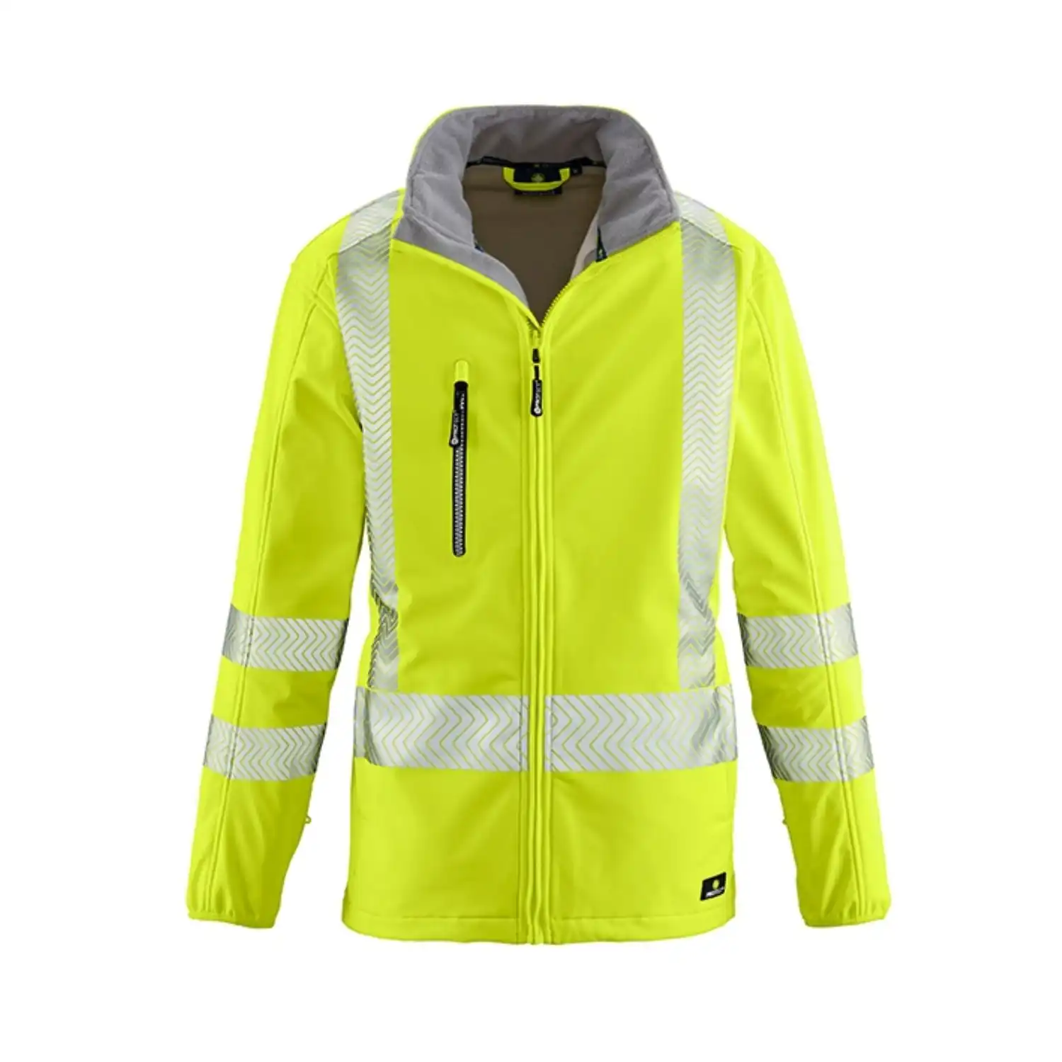 Warnschutz Softshelljacke "TYLER" in gelb, L - Thumbnail 1