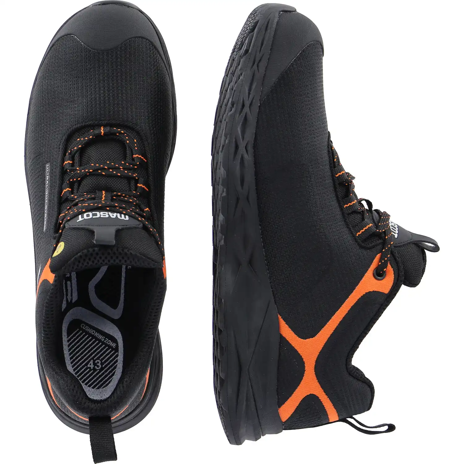 Sicherheitshalbschuhe SB-P "F0271-909" Carbon orange in 42 - Thumbnail 2