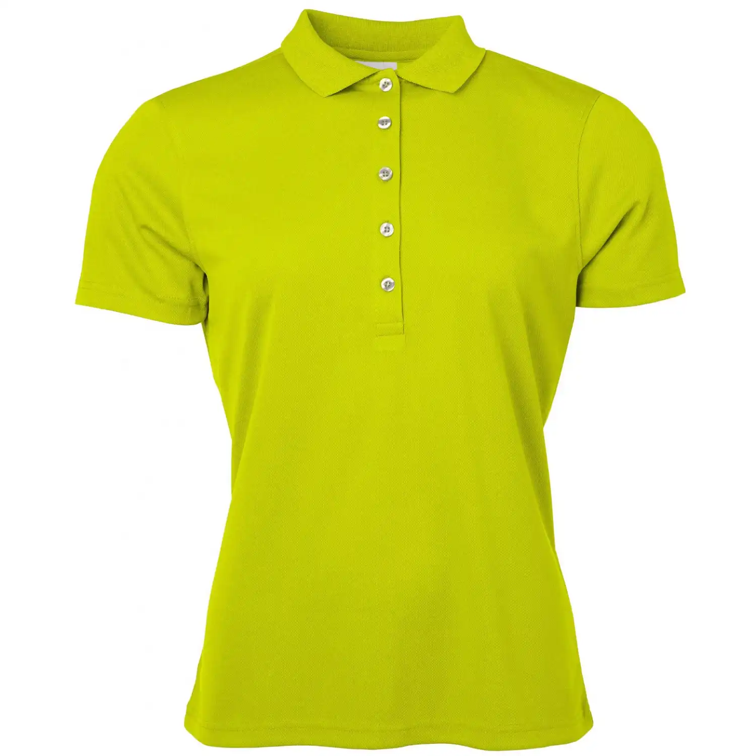 Damen Funktionspolo "JN719"  in acid-yellow, M - Bild 1