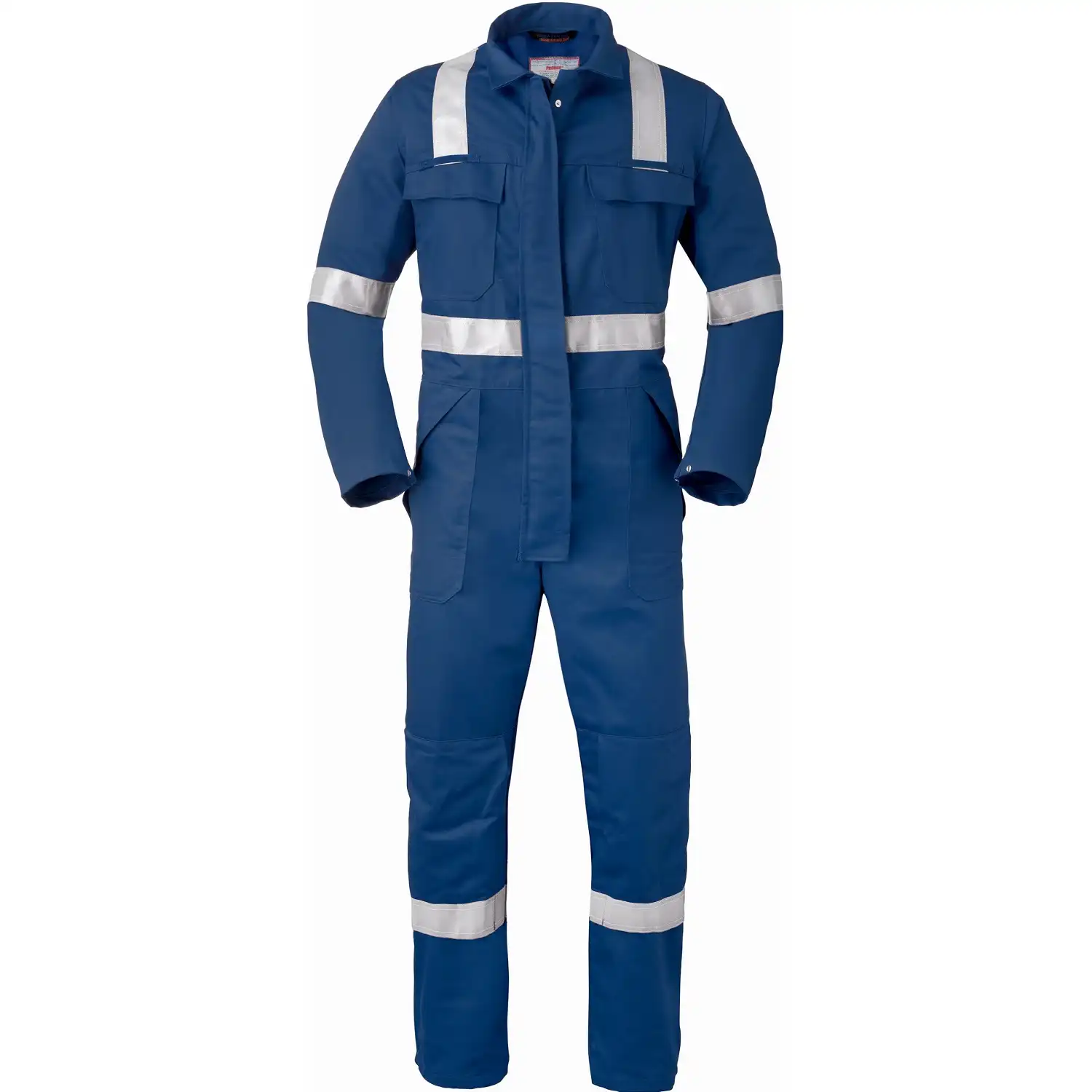 Multinorm Overall "2033" 5safety mit Druckknöpfen in marine, 46 - Bild 1