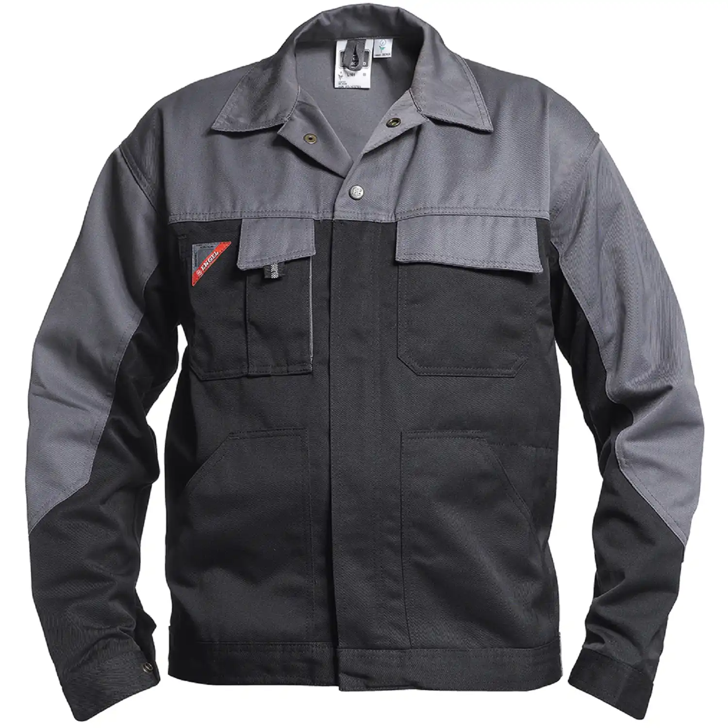 Bundjacke "1600-570" Enterprise in grau/schwarz, XL - Bild 1