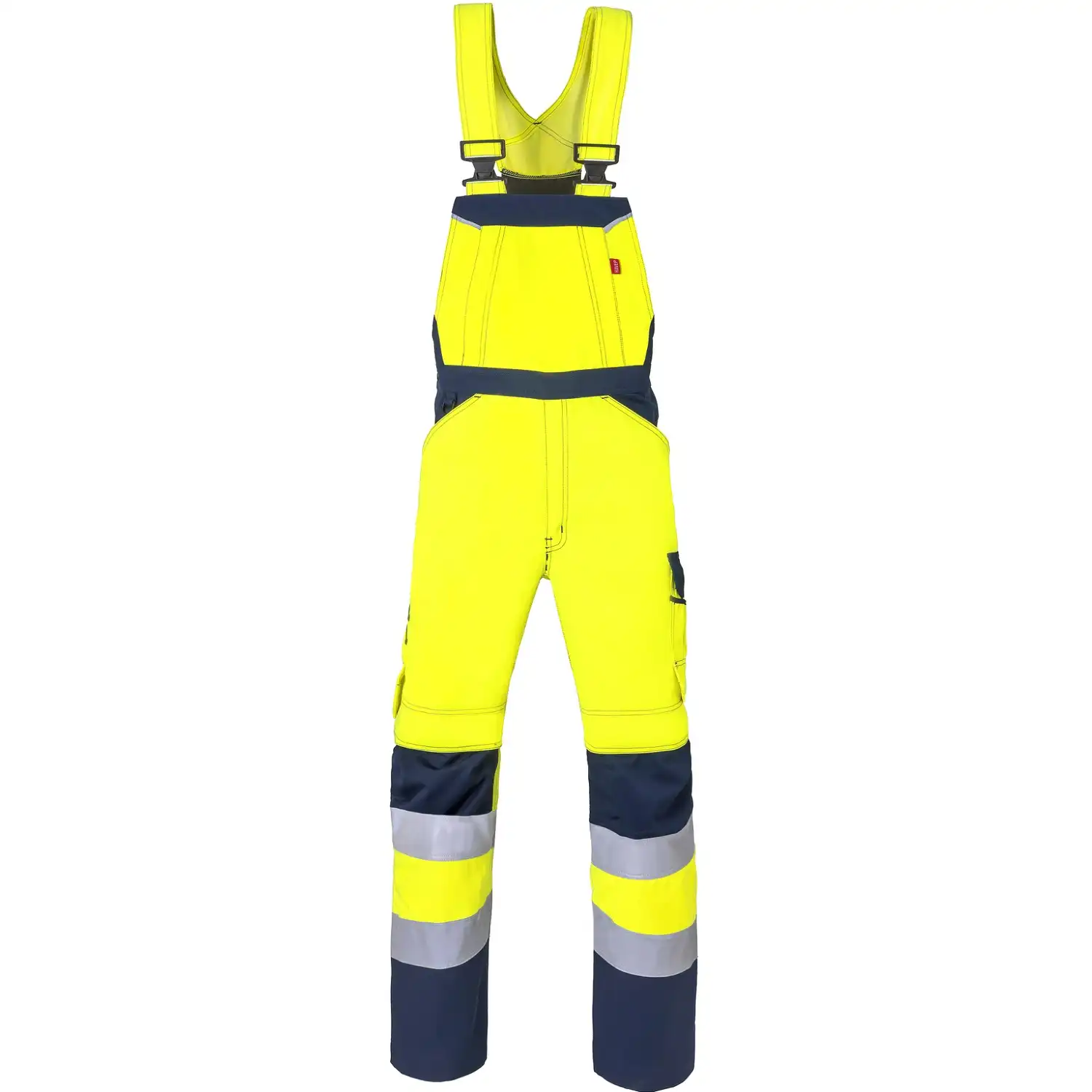 Warnschutz Latzhose "20221" in gelb/marine, 48 - Bild 1