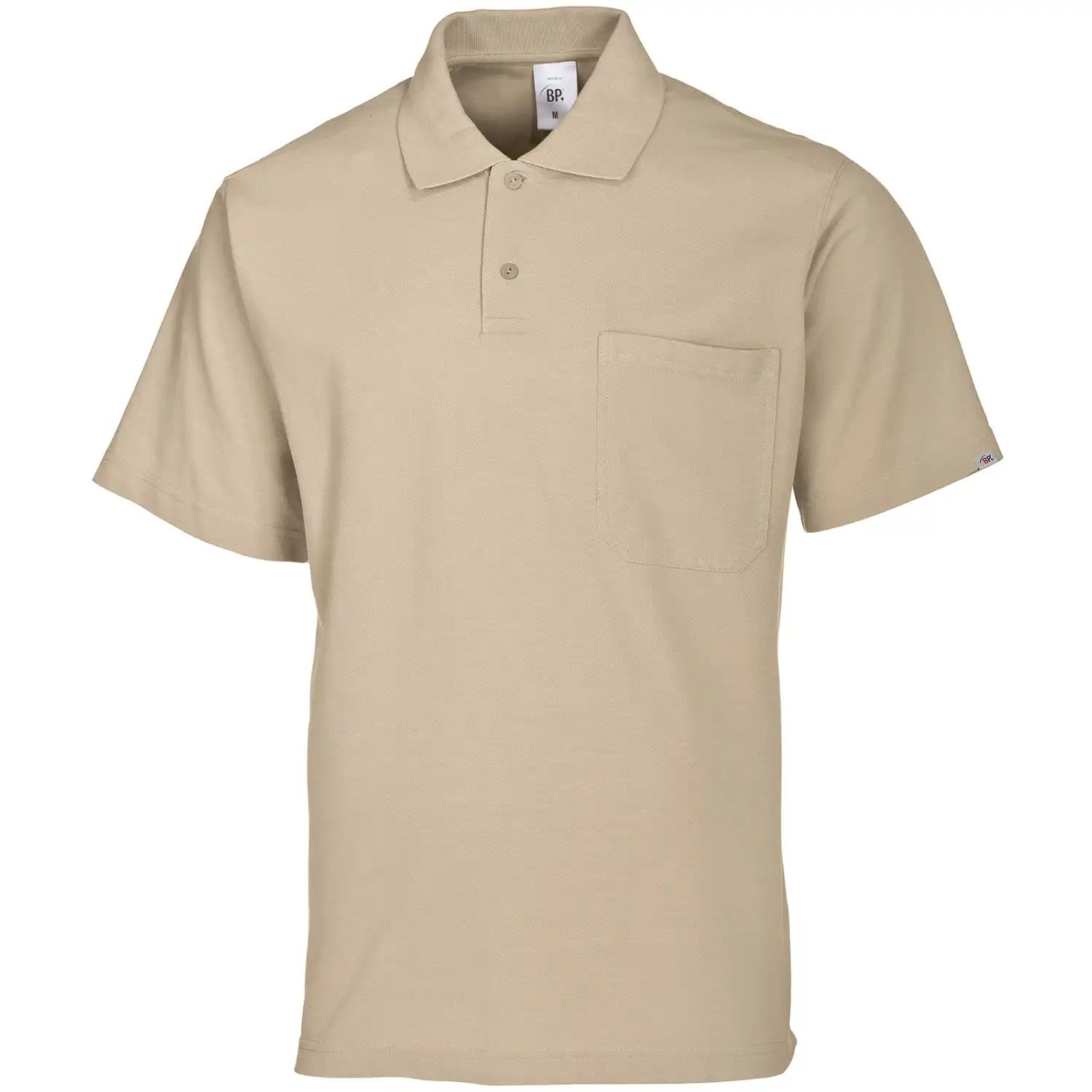 Poloshirt Unisex "1612" in beige, XL - Bild 1