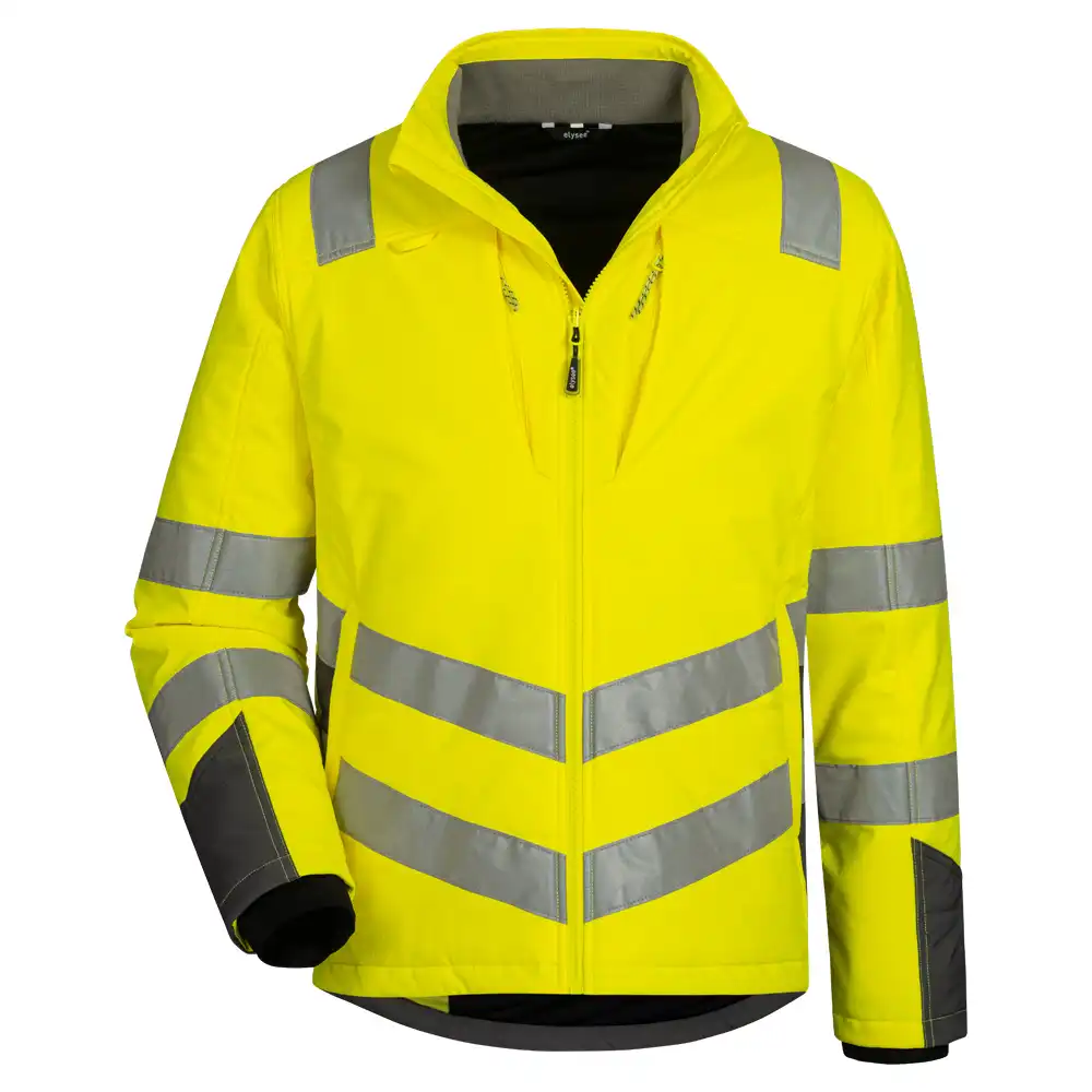 Warnschutz Steppjacke  in gelb/grau, L - Thumbnail 1