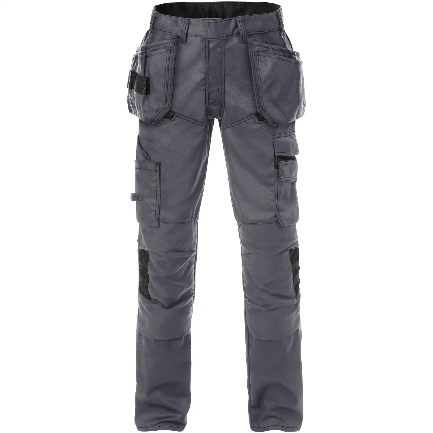 Stretch Handwerkerhose "2595 STFP" Skarup in grau/schwarz, C44 - Thumbnail 1