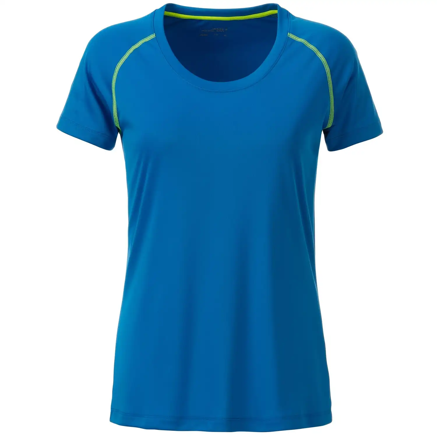 Damen Funktions-Tshirt "JN495" in bright-blue/bright-yellow, S - Bild 1