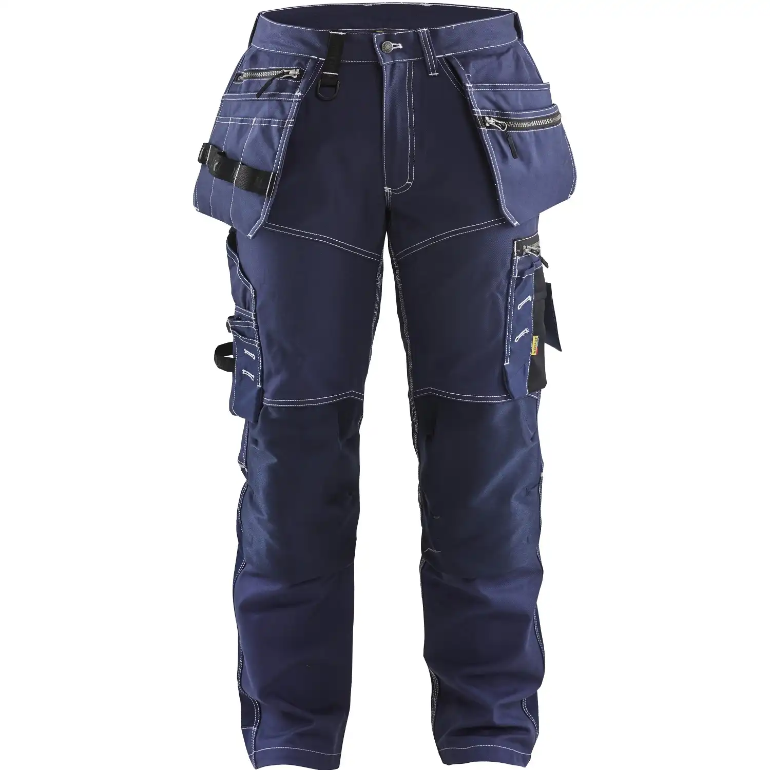 Stretch Handwerkerhose "1790" in marine, C146 - Thumbnail 1