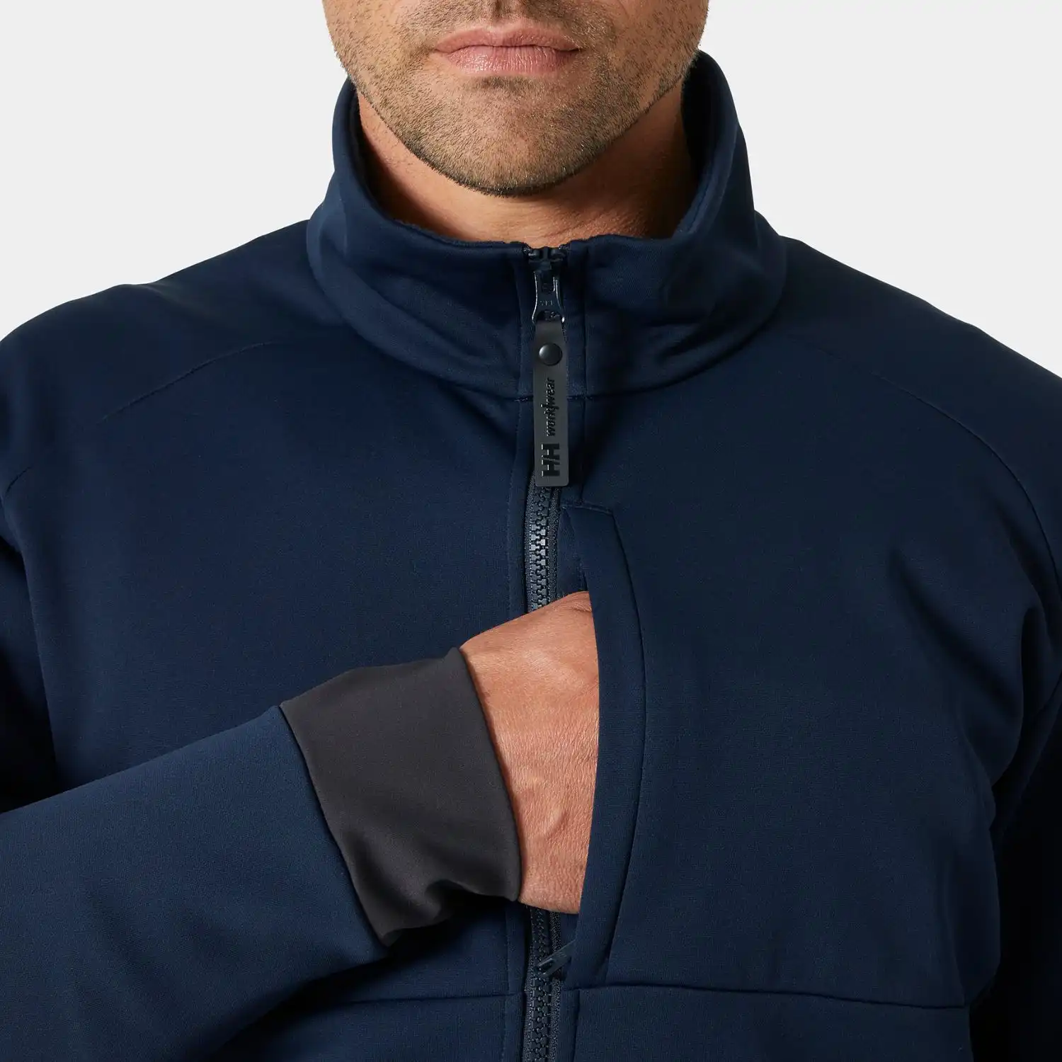 Funktionsjacke "TECH MIDLAYER" in marine, XXL - Thumbnail 7