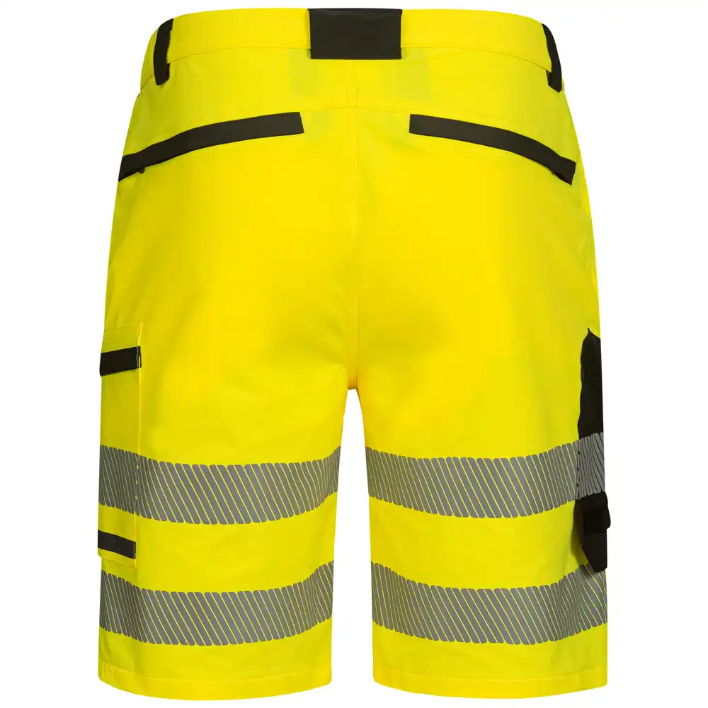 Warnschutz Stretch Shorts  in gelb/schwarz, 44 - Thumbnail 2