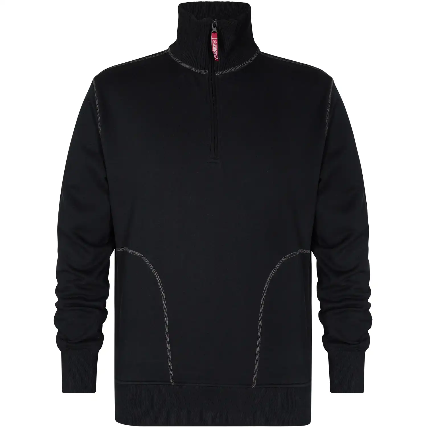 Zip-Sweatshirt "8014-136" Extend in schwarz, L - Thumbnail 1