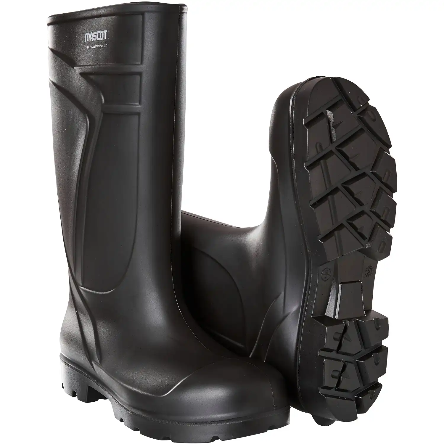 PU-Berufsstiefel O4 "F0850-703" Cover schwarz in 38 - Bild 1