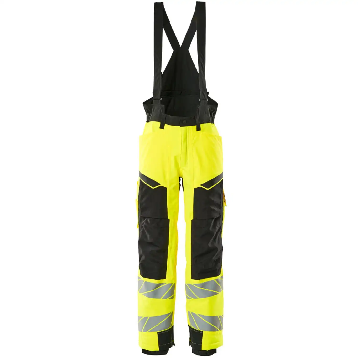 Warnschutz Winterhose "ACCELERATE SAFE" in gelb/schwarz, M - Bild 1