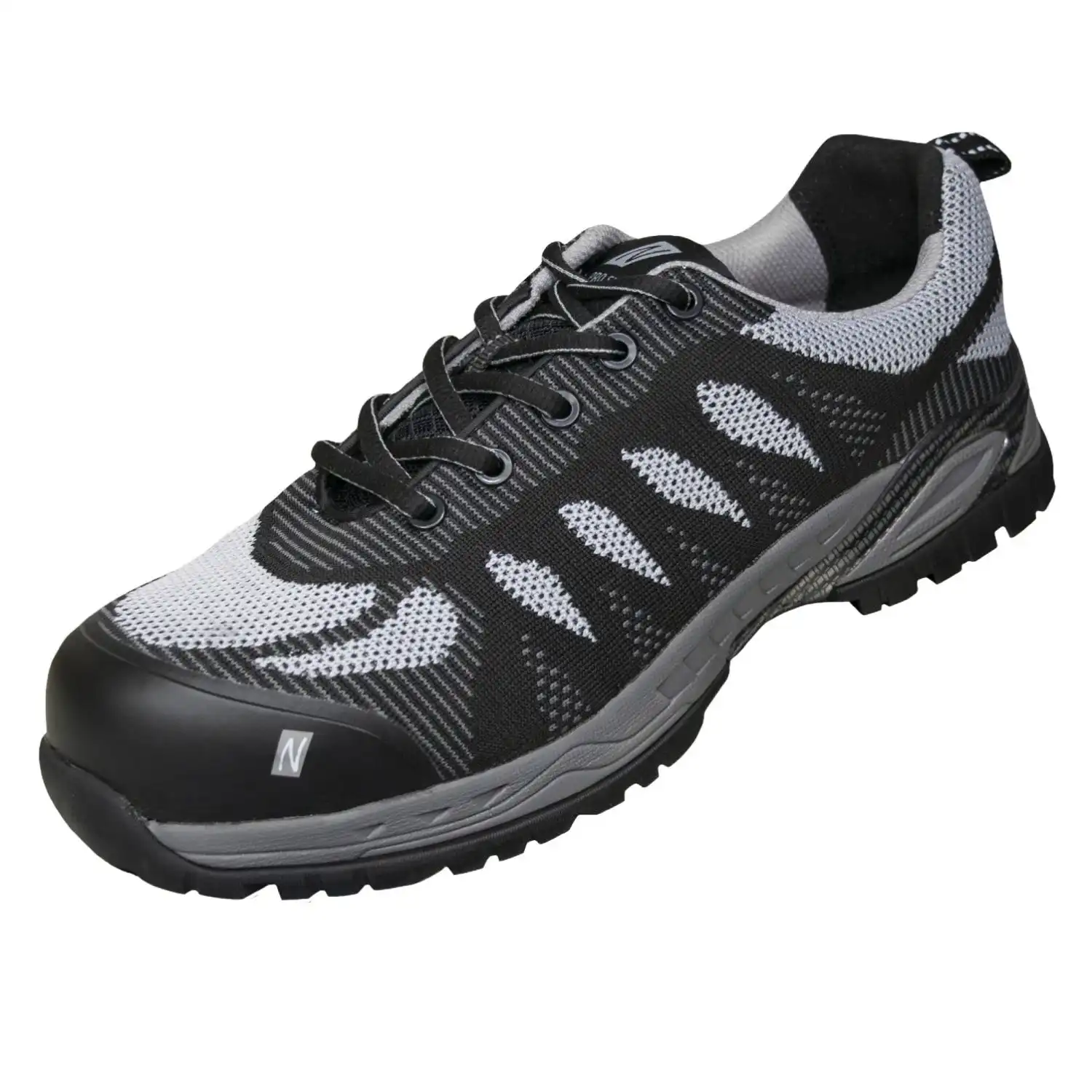 Sicherheitshalbschuhe S1P "PRO STEP" schwarz/grau in 36 - Thumbnail 2