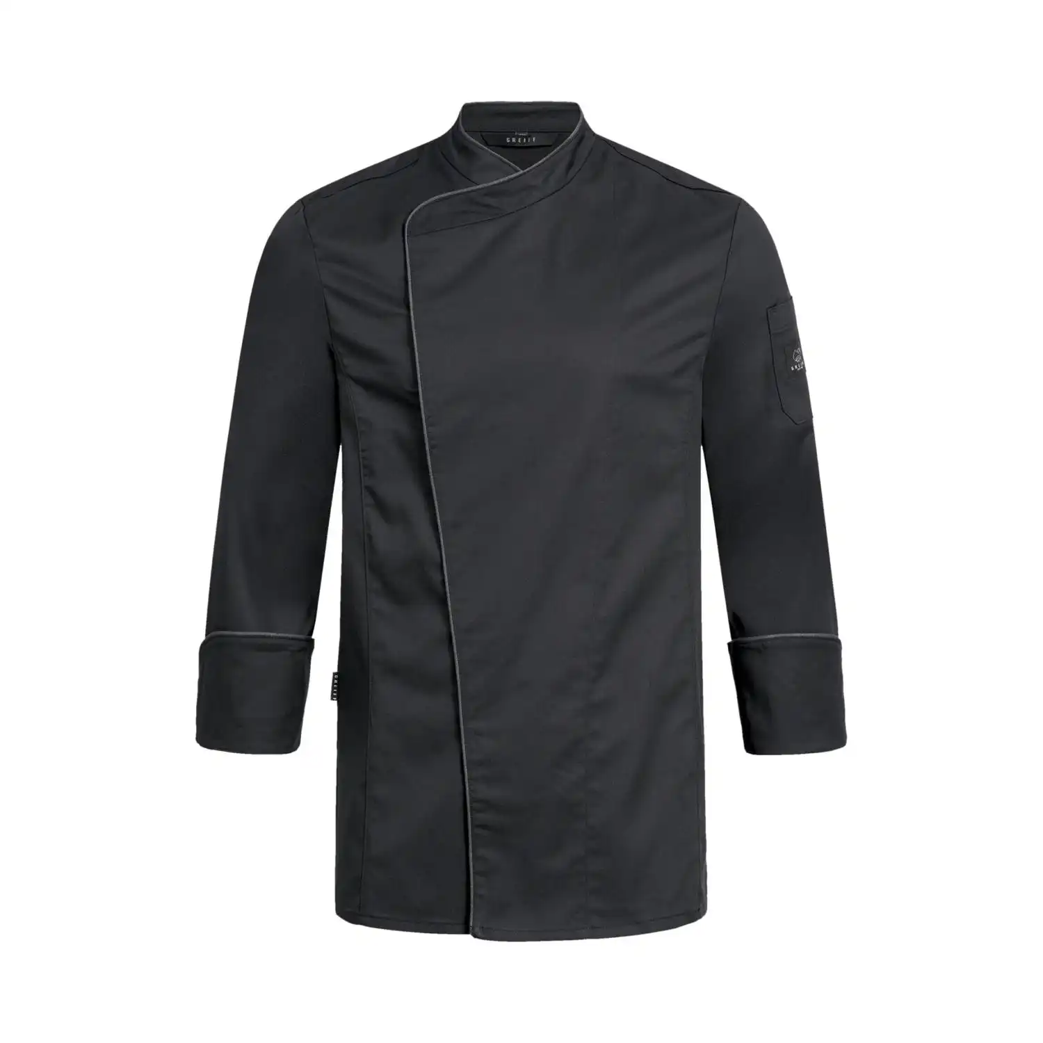 Kochjacke "5577" schwarz in 3XL - Thumbnail 1