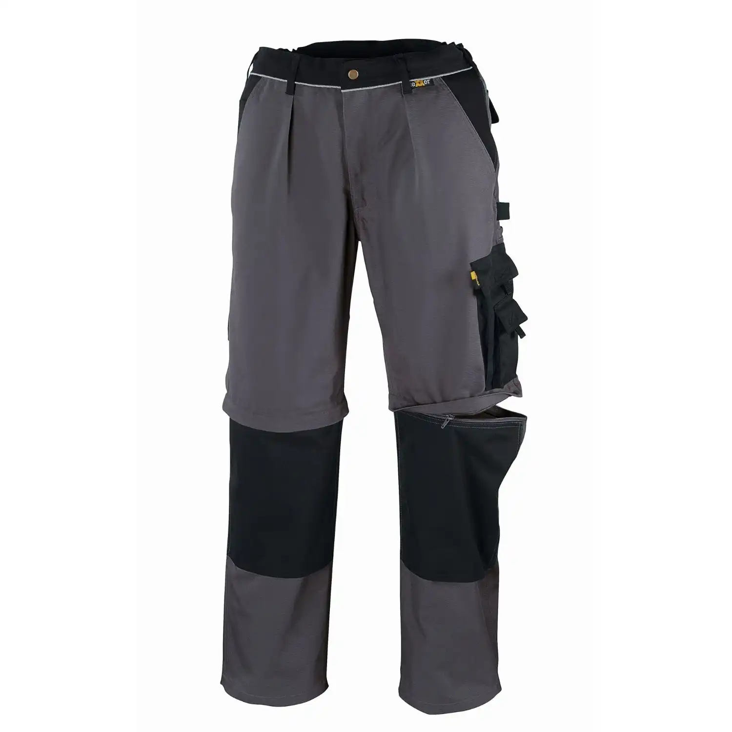 Bundhose 2in1 320g/m² "CANVAS" Cordura in grau, 56 - Bild 1