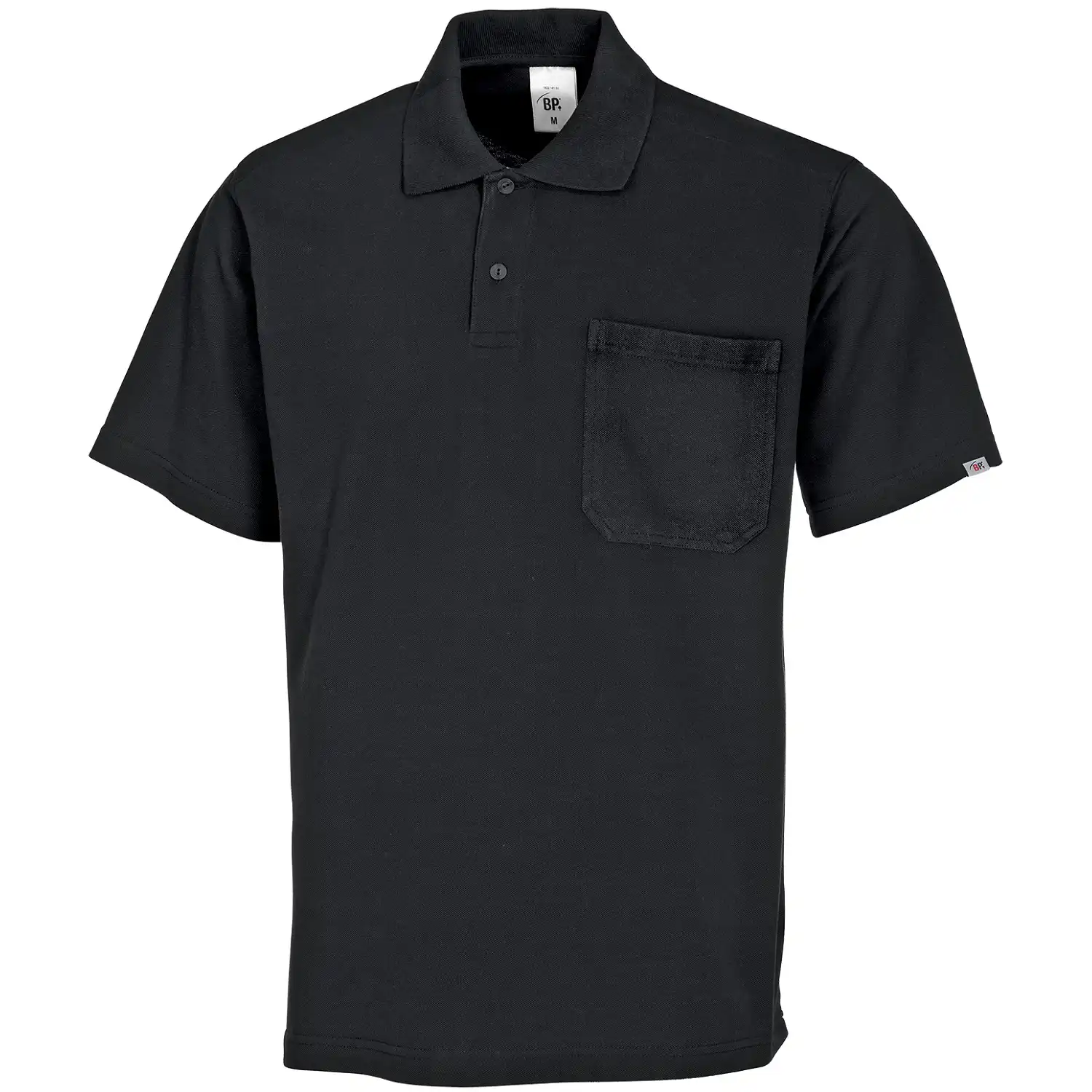 Poloshirt Unisex "1612" in schwarz, S - Bild 1