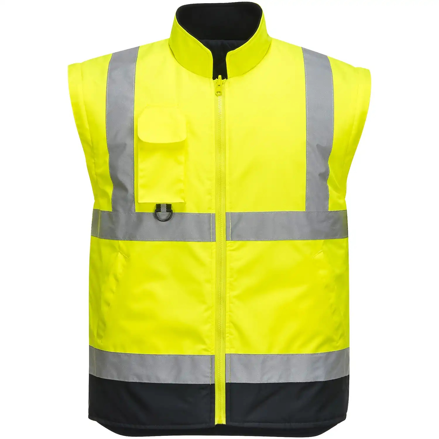 Warnschutz Winterjacke 7in1 "S426" Traffic in gelb/marine, L - Thumbnail 3